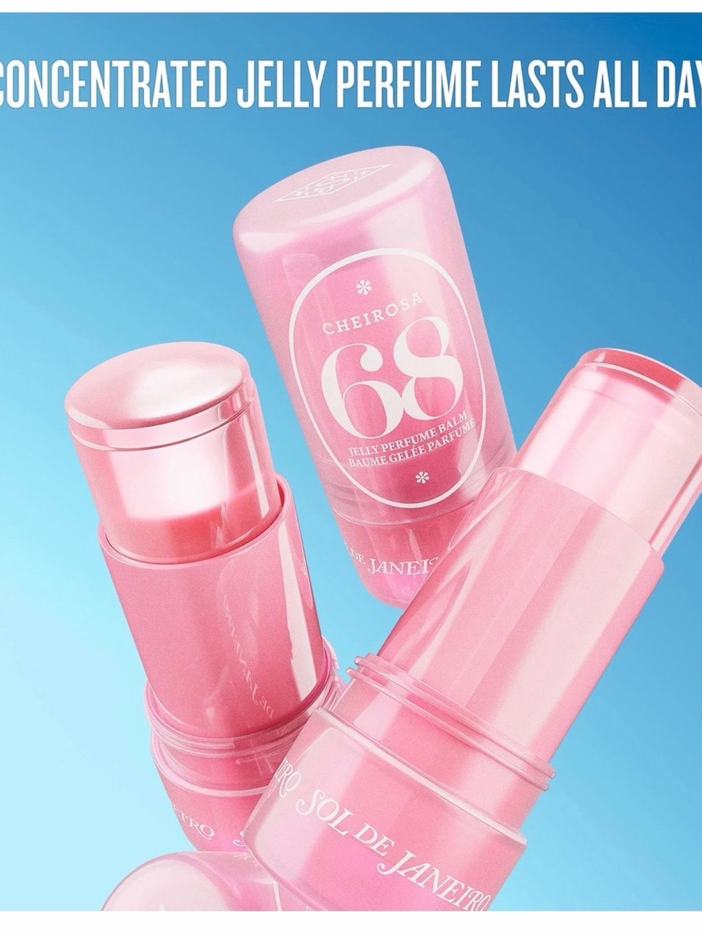 Sol de Janeiro Cheirosa 68 Jelly Perfume Balm - Pink Stick